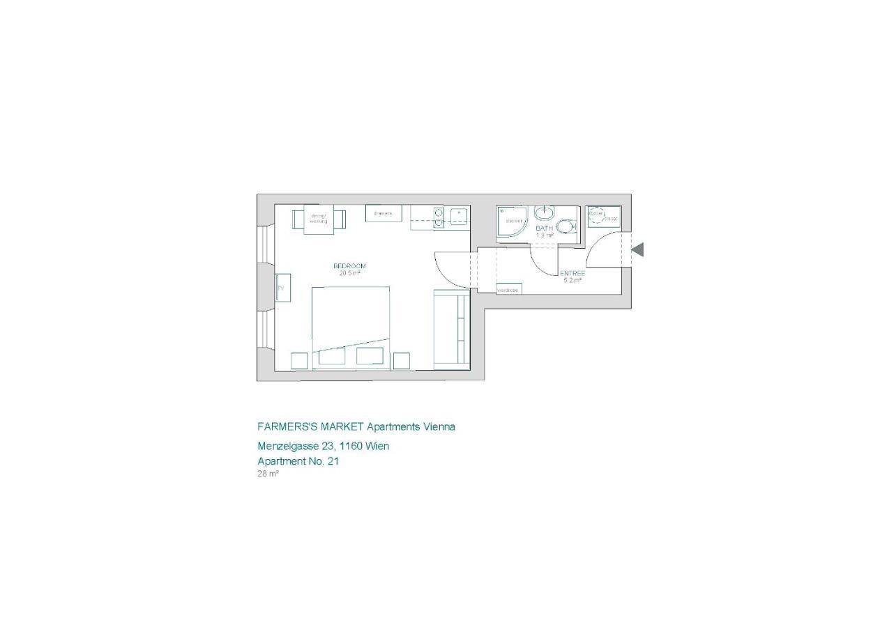 Farmer'S Market Apartments Wien Ngoại thất bức ảnh